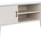 Safavieh Sorrel Mid Century 2 Door 1 Shelf Media Stand - Distressed White | TV Stands | Modishstore - 3