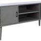 Safavieh Sorrel Mid Century 2 Door 1 Shelf Media Stand - Distressed Gray | TV Stands | Modishstore - 3