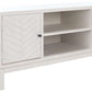Safavieh Ajana 2 Door 1 Shelf Media Stand - All Distressed White | TV Stands | Modishstore - 3