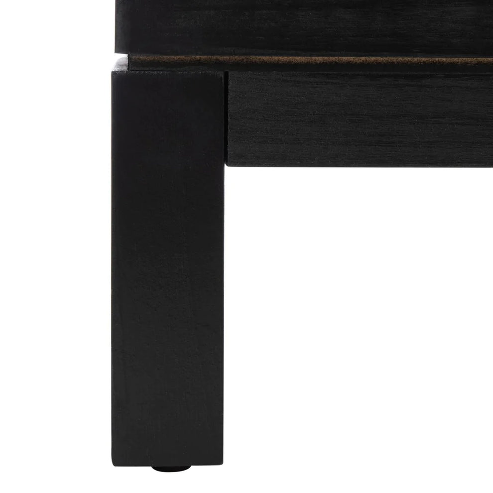 Safavieh Ajana 2 Door 1 Shelf Media Stand - Black | TV Stands | Modishstore - 5