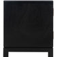 Safavieh Ajana 2 Door 1 Shelf Media Stand - Black | TV Stands | Modishstore - 7