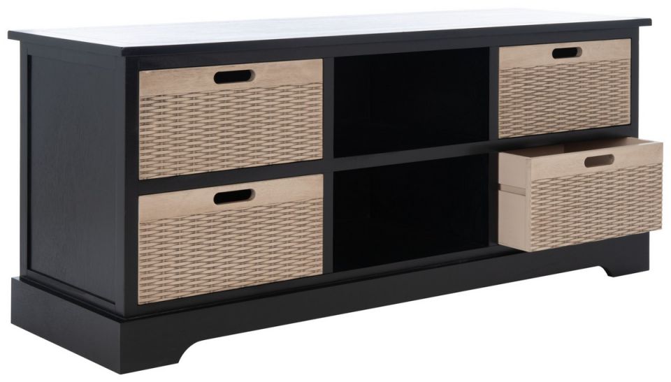 Safavieh Landers 4 Drawer Media Stand | TV Stands | Modishstore - 3