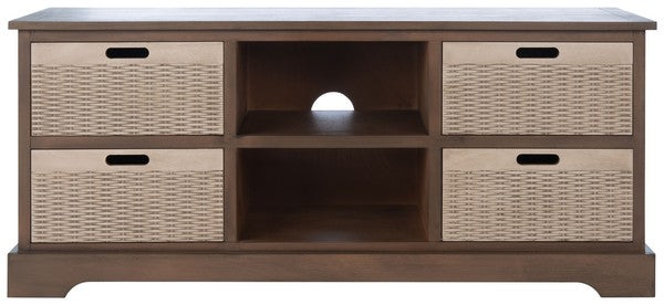 Safavieh Landers 4 Drawer Media Stand | TV Stands | Modishstore - 5