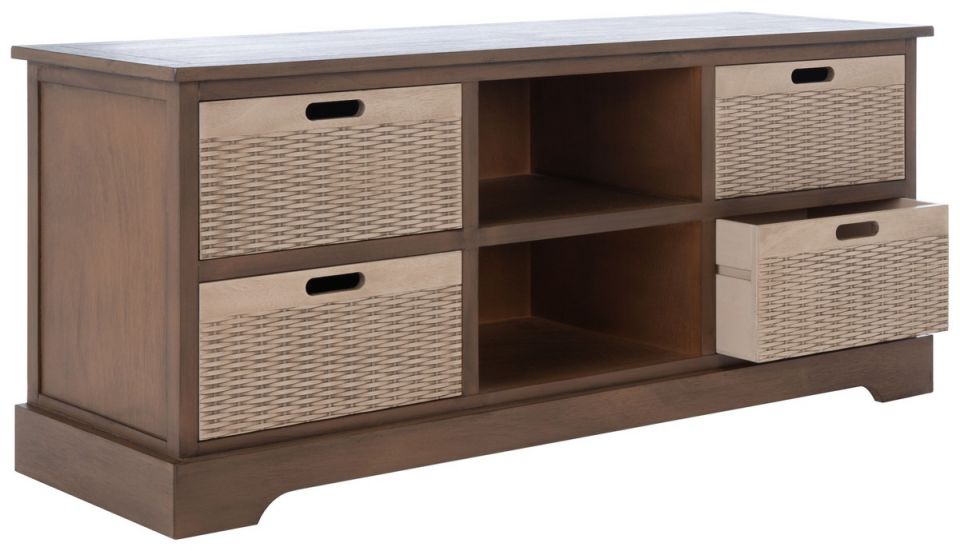 Safavieh Landers 4 Drawer Media Stand | TV Stands | Modishstore - 8