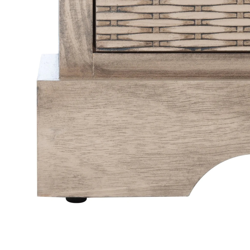 Safavieh Landers 4 Drawer Media Stand - Sand | TV Stands | Modishstore - 4