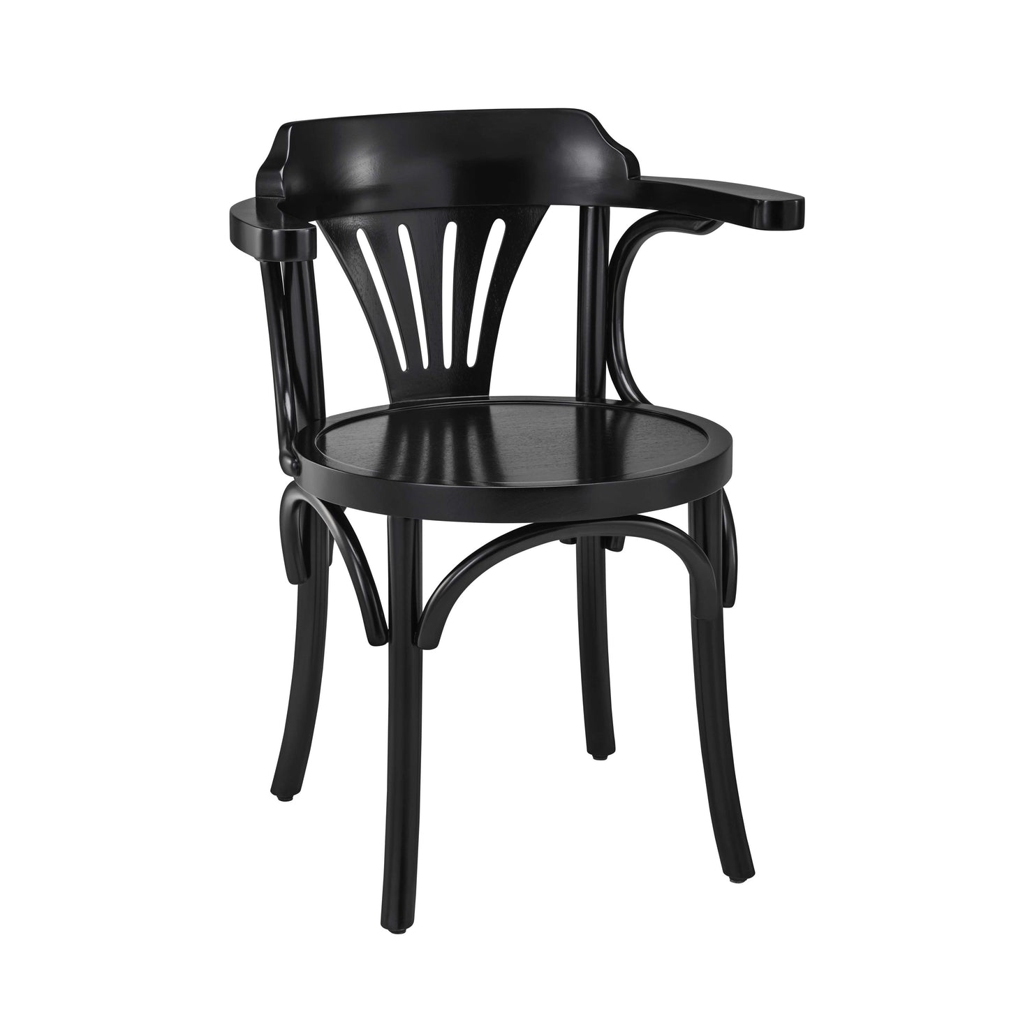Navy Chair, Black By Authentic Models | Side Chairs | Modishstore
