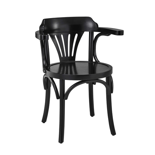 Navy Chair, Black By Authentic Models | Side Chairs | Modishstore