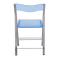 LeisureMod Menno Modern Acrylic Folding Chair, Set of 2 | Dining Chairs | Modishstore - 15