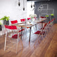 LeisureMod Menno Modern Acrylic Folding Chair, Set of 2 | Dining Chairs | Modishstore - 27
