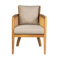 Maggie Teak wood Arm Chair by Jeffan | Armchairs | Modishstore