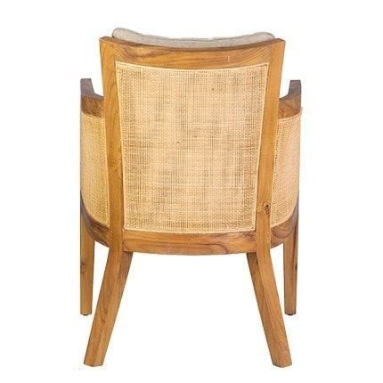Maggie Teak wood Arm Chair by Jeffan | Armchairs | Modishstore - 2