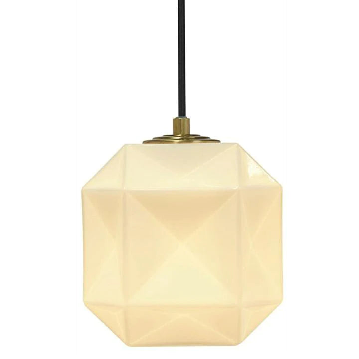 Oggetti Mimo, Cube, Clr W/Brass | Pendant Lamps | Modishstore - 2