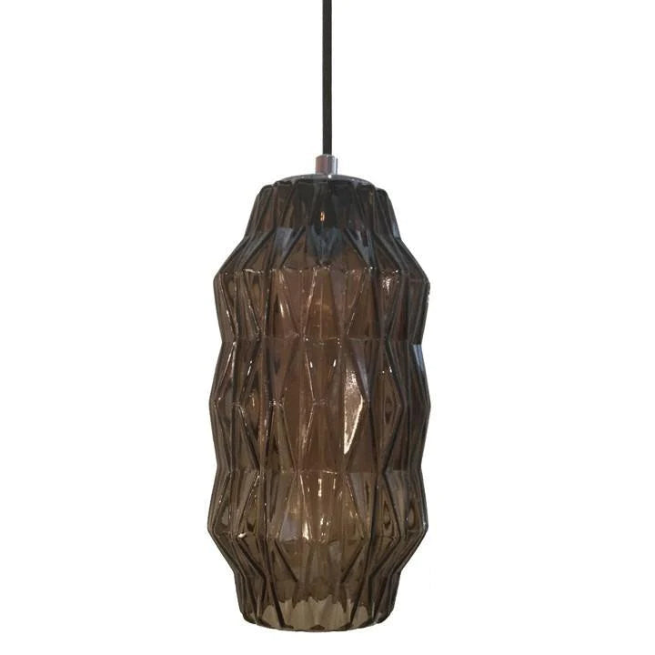 Oggetti Mimo, Faceted, Brz W/Gun | Pendant Lamps | Modishstore