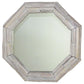 Haussmann Mirror Ne Teak Octagon Branch 34" Dia - Agate Grey | Mirrors | Modishstore-3