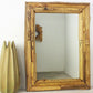 Haussmann Mirror NE Teak Branch 25" Rectangle - Tung Oil | Mirrors | Modishstore