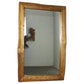 Haussmann Mirror Teak Rectangle 35" H - Walnut | Mirrors | Modishstore-2