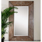 Uttermost Langford Large Wood Mirror | Mirrors | Modishstore