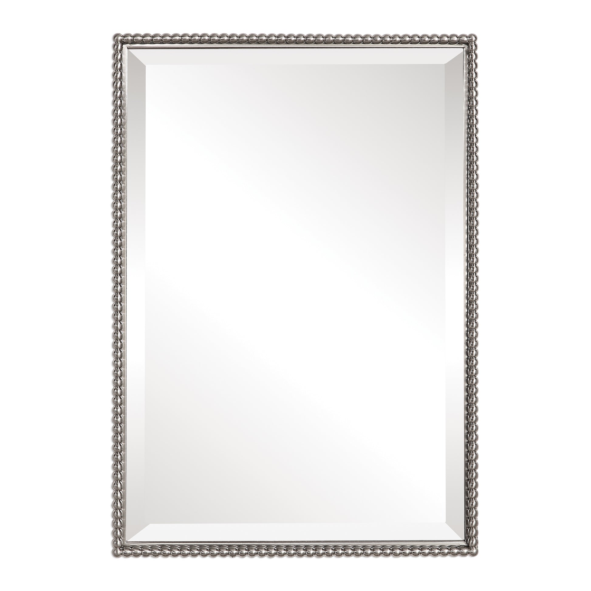 Uttermost Sherise Brushed Nickel Mirror | Mirrors | Modishstore - 4