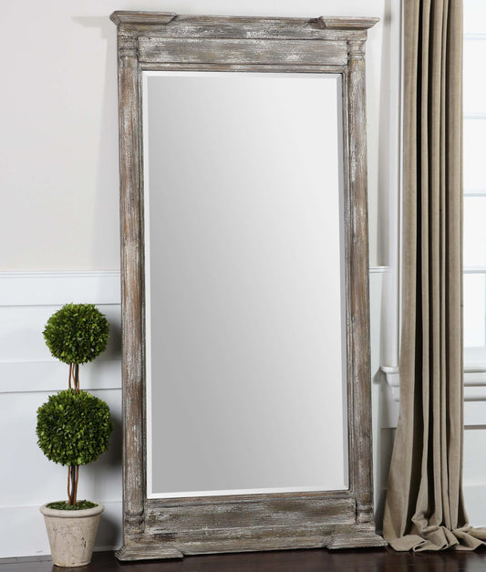 Uttermost Valcellina Wooden Leaner Mirror | Mirrors | Modishstore