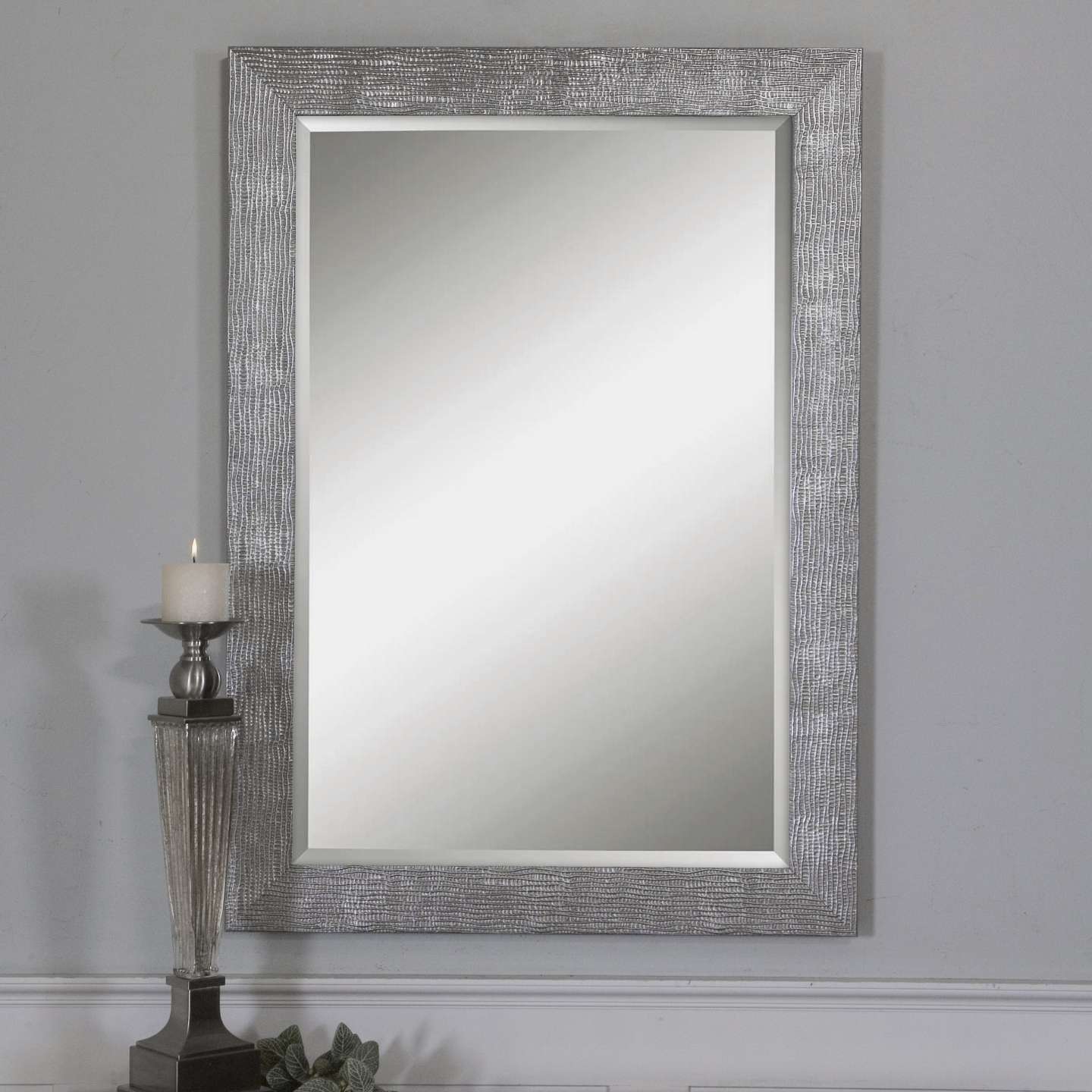 Uttermost Tarek Silver Mirror | Mirrors | Modishstore - 2
