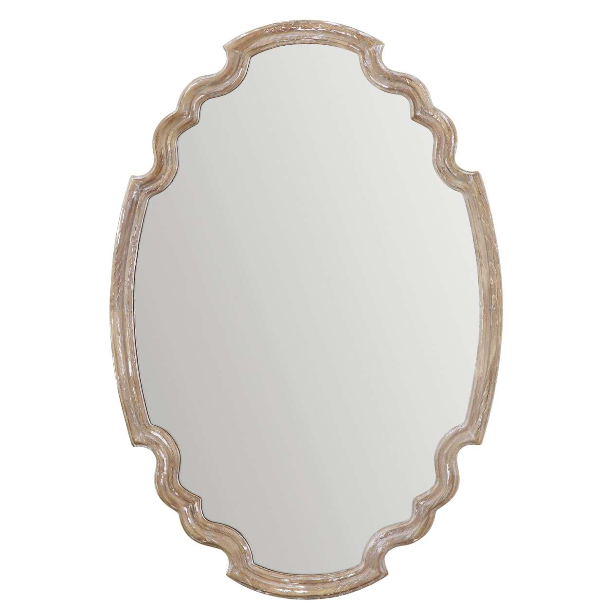 Uttermost Ludovica Aged Wood Mirror | Mirrors | Modishstore - 2