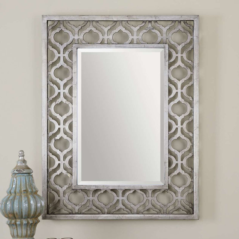 Uttermost Sorbolo Silver Mirror | Mirrors | Modishstore