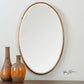 Uttermost Herleva Gold Oval Mirror | Mirrors | Modishstore - 2