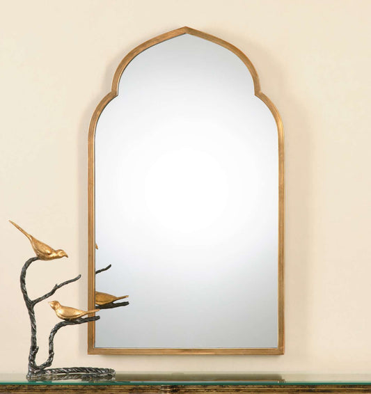 Uttermost Kenitra Gold Arch Mirror | Mirrors | Modishstore