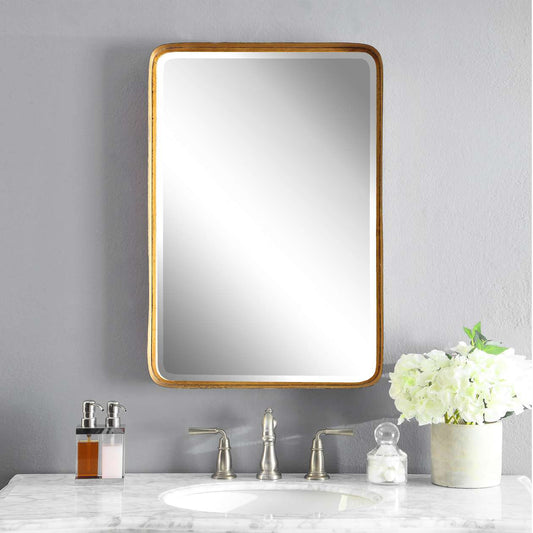 Uttermost Crofton Antique Gold Mirror | Mirrors | Modishstore