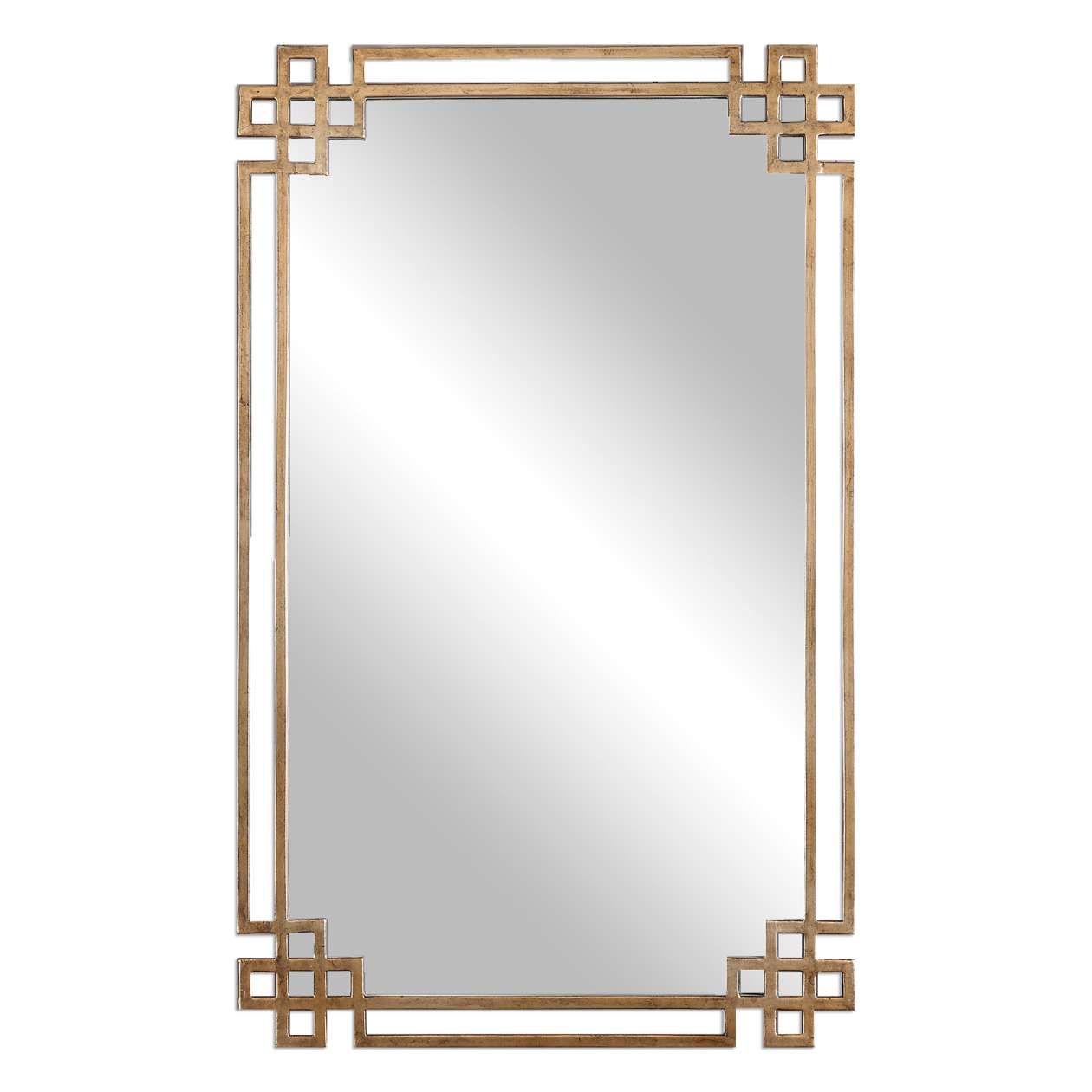 Uttermost Devoll Antique Gold Mirror | Mirrors | Modishstore - 2
