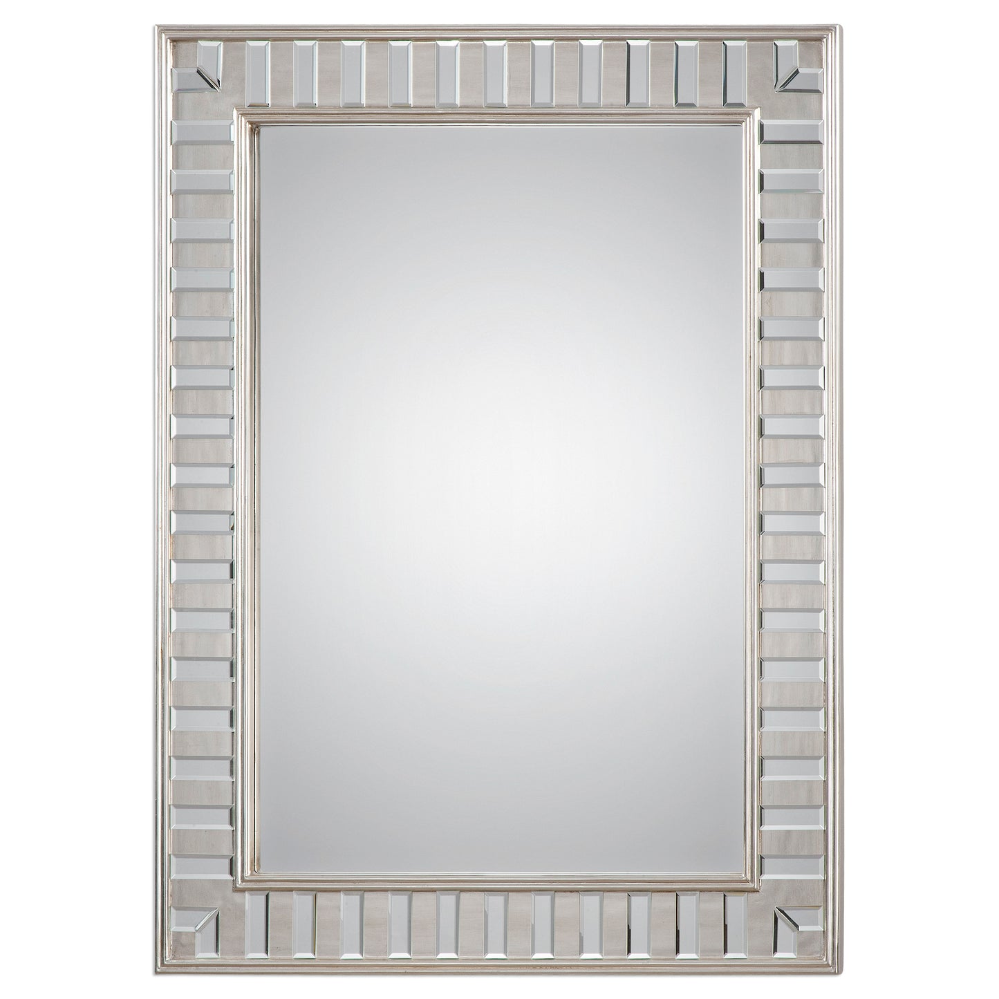 Uttermost Lanester Silver Leaf Mirror | Mirrors | Modishstore - 2