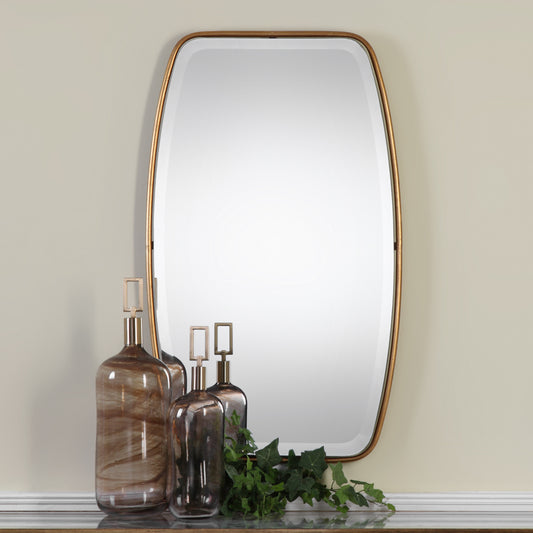 Uttermost Canillo Antiqued Gold Mirror | Mirrors | Modishstore