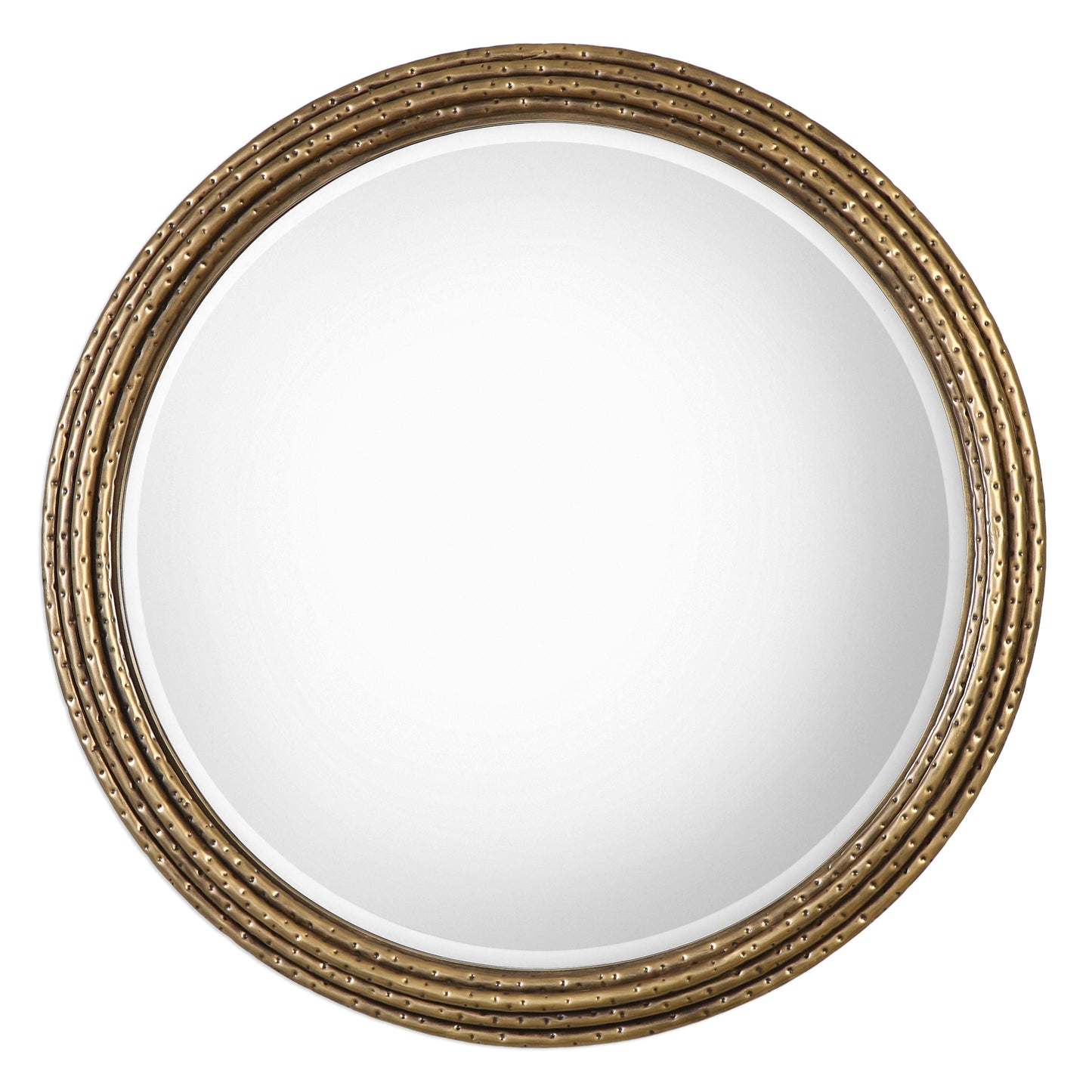 Uttermost Spera Round Gold Mirror | Mirrors | Modishstore - 4