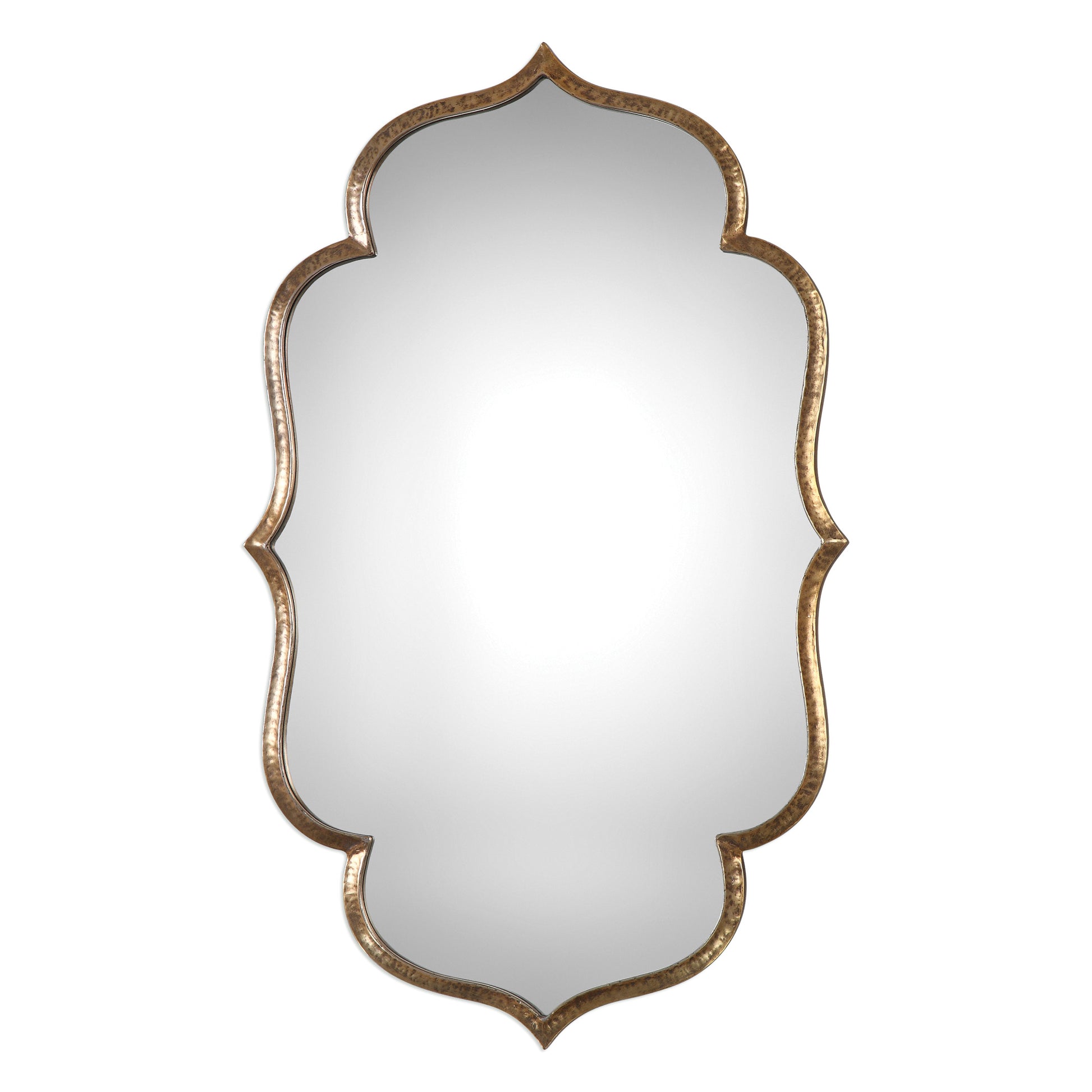 Uttermost Zina Gold Mirror | Mirrors | Modishstore - 2