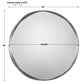 Uttermost Ohmer Round Metal Coils Mirror | Mirrors | Modishstore - 4