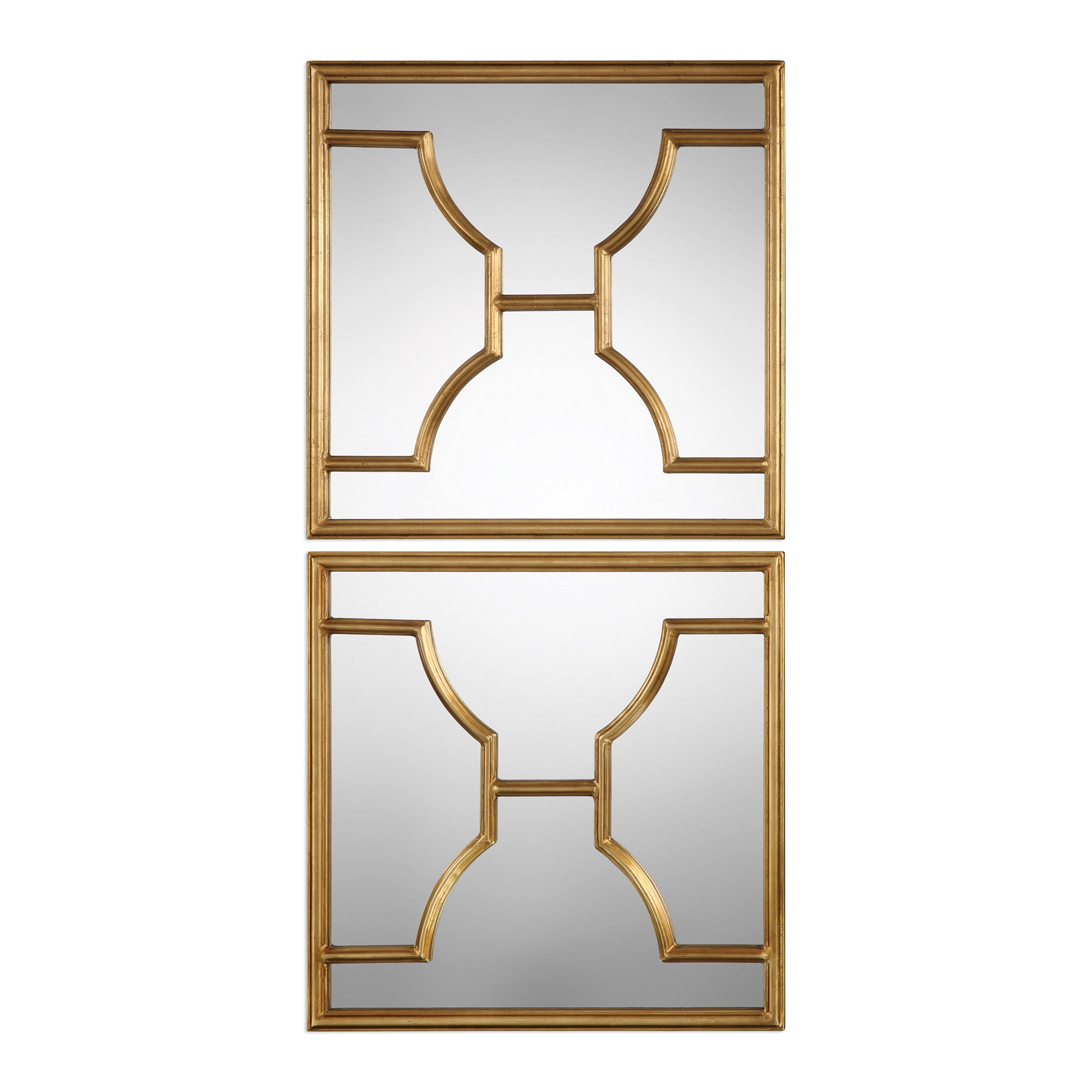 Uttermost Misa Gold Square Mirrors Set Of 2 | Mirrors | Modishstore - 2
