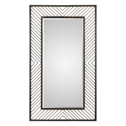 Uttermost Karel Chevron Mirror | Mirrors | Modishstore