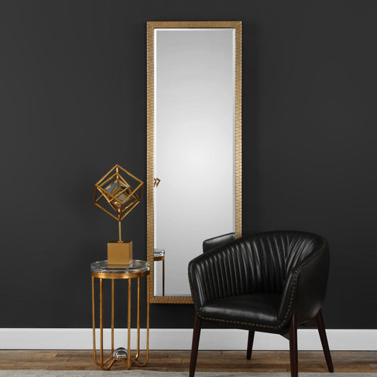Uttermost Vilmos Metallic Gold Mirror | Mirrors | Modishstore