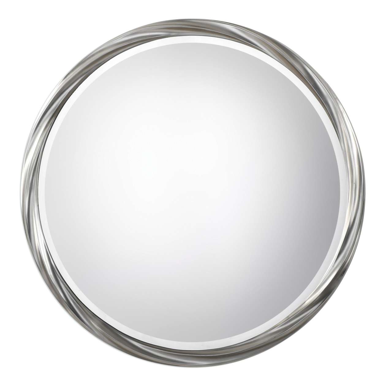 Uttermost Orion Silver Round Mirror | Mirrors | Modishstore - 2