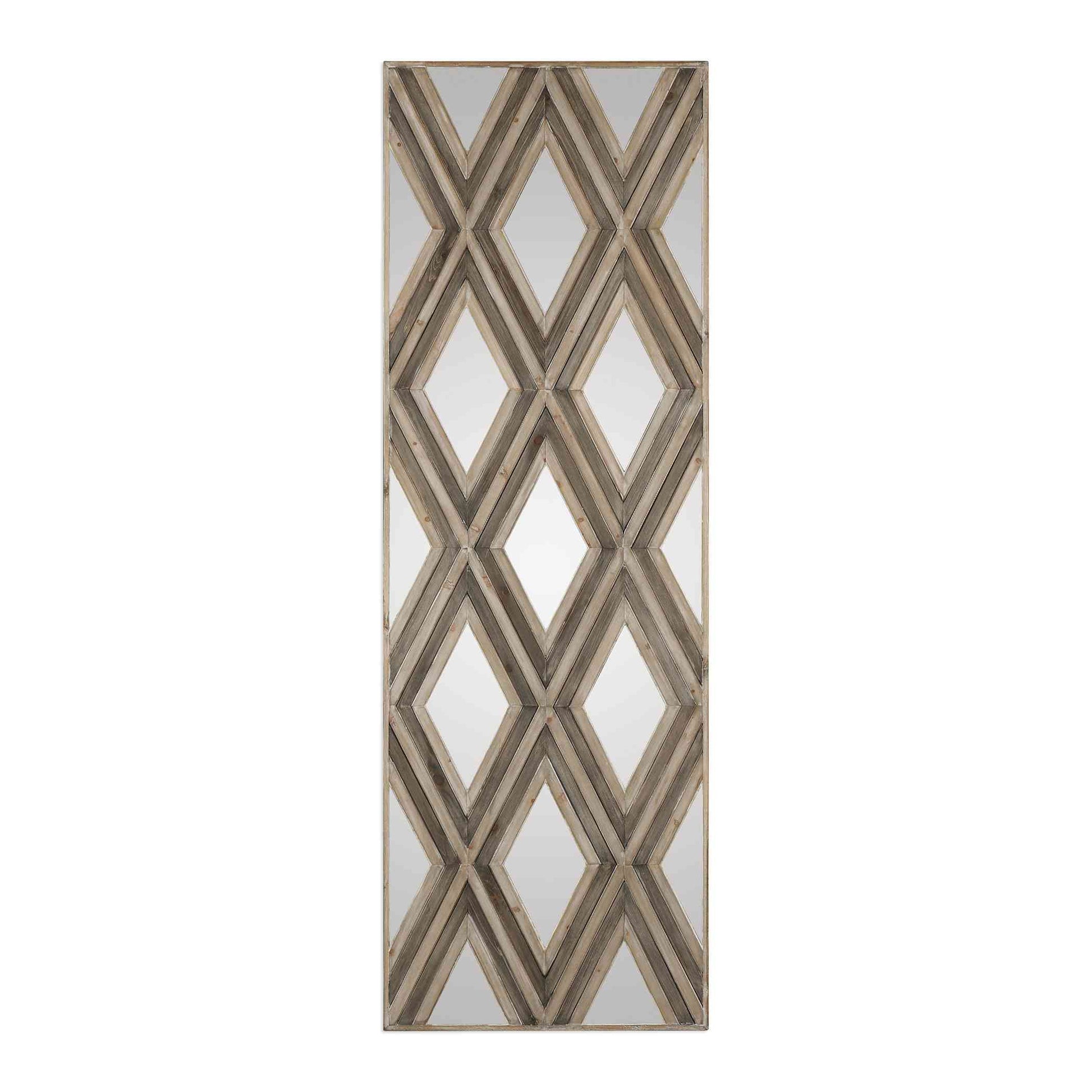 Uttermost Tahira Geometric Argyle Pattern Wall Mirror | Wall Decor | Modishstore