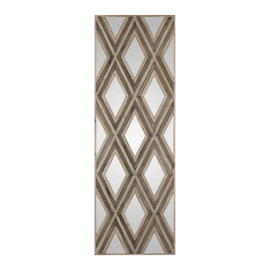 Uttermost Tahira Geometric Argyle Pattern Wall Mirror | Wall Decor | Modishstore