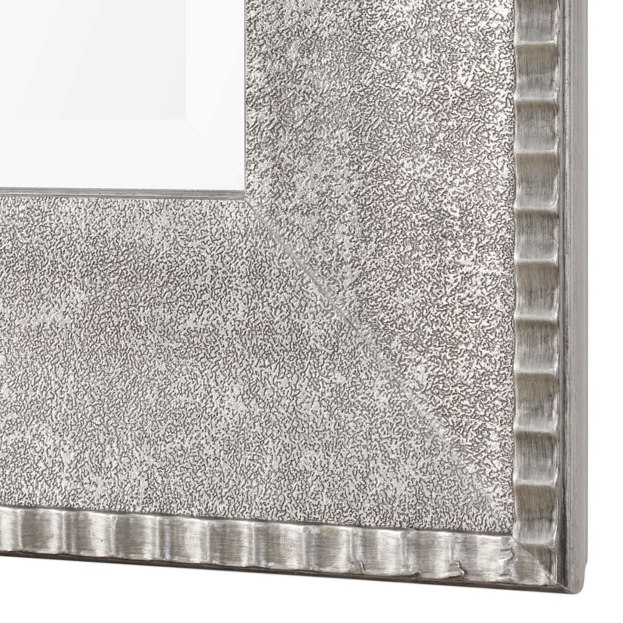 Uttermost Leiston Metallic Silver Mirror | Mirrors | Modishstore - 2
