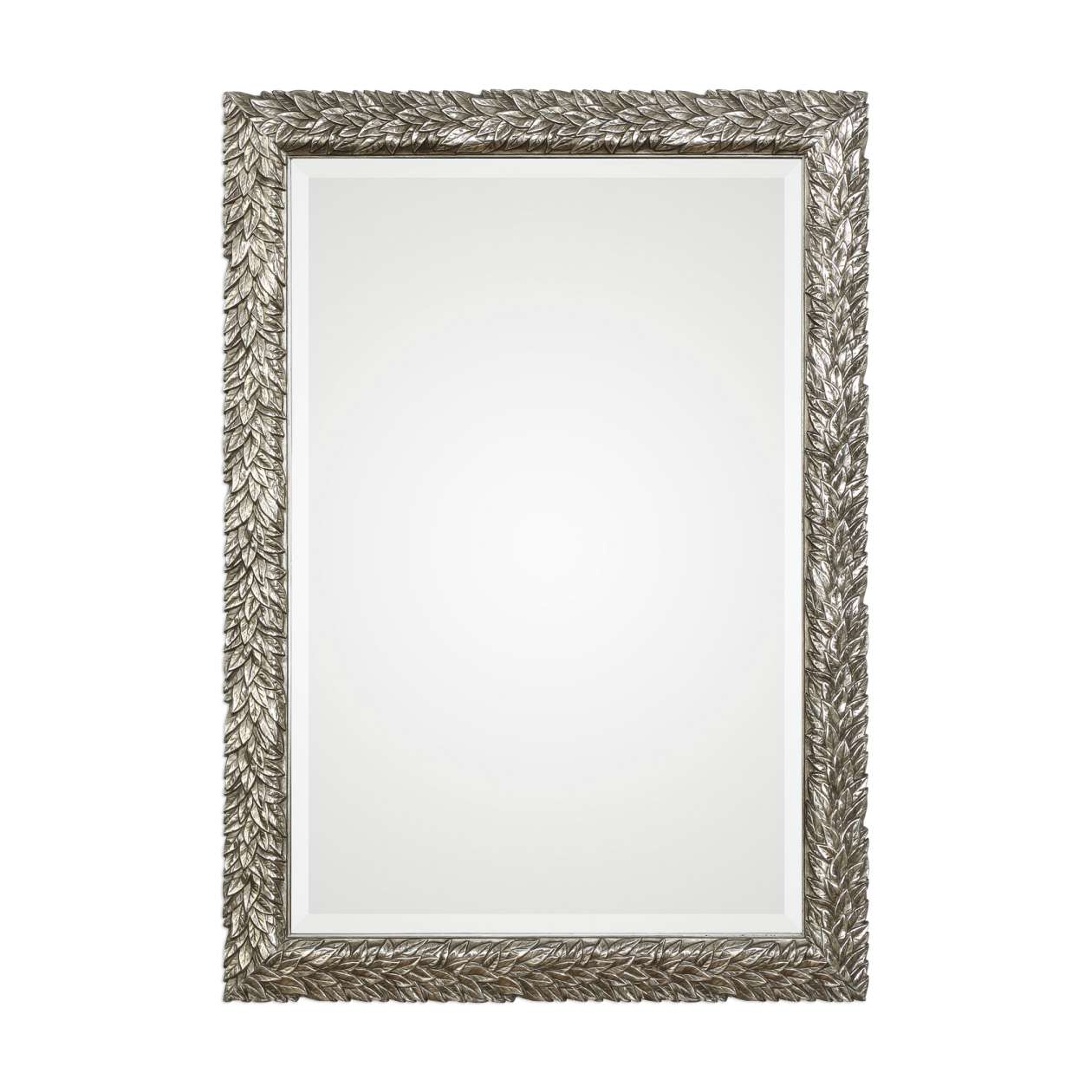 Uttermost Evelina Silver Leaves Mirror | Mirrors | Modishstore - 4