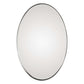 Uttermost Pursley Brushed Nickel Oval Mirror | Mirrors | Modishstore - 2