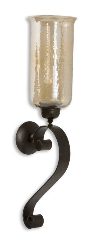 Uttermost Joselyn Bronze Candle Wall Sconce | Modishstore | Candle Holders-2