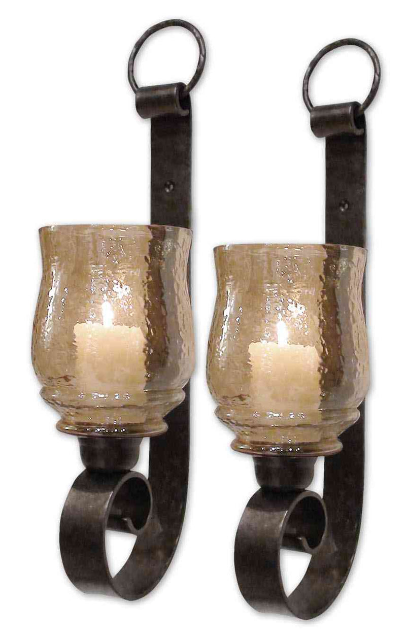 Uttermost Joselyn Small Wall Sconces,Set Of 2 | Sconces | Modishstore
