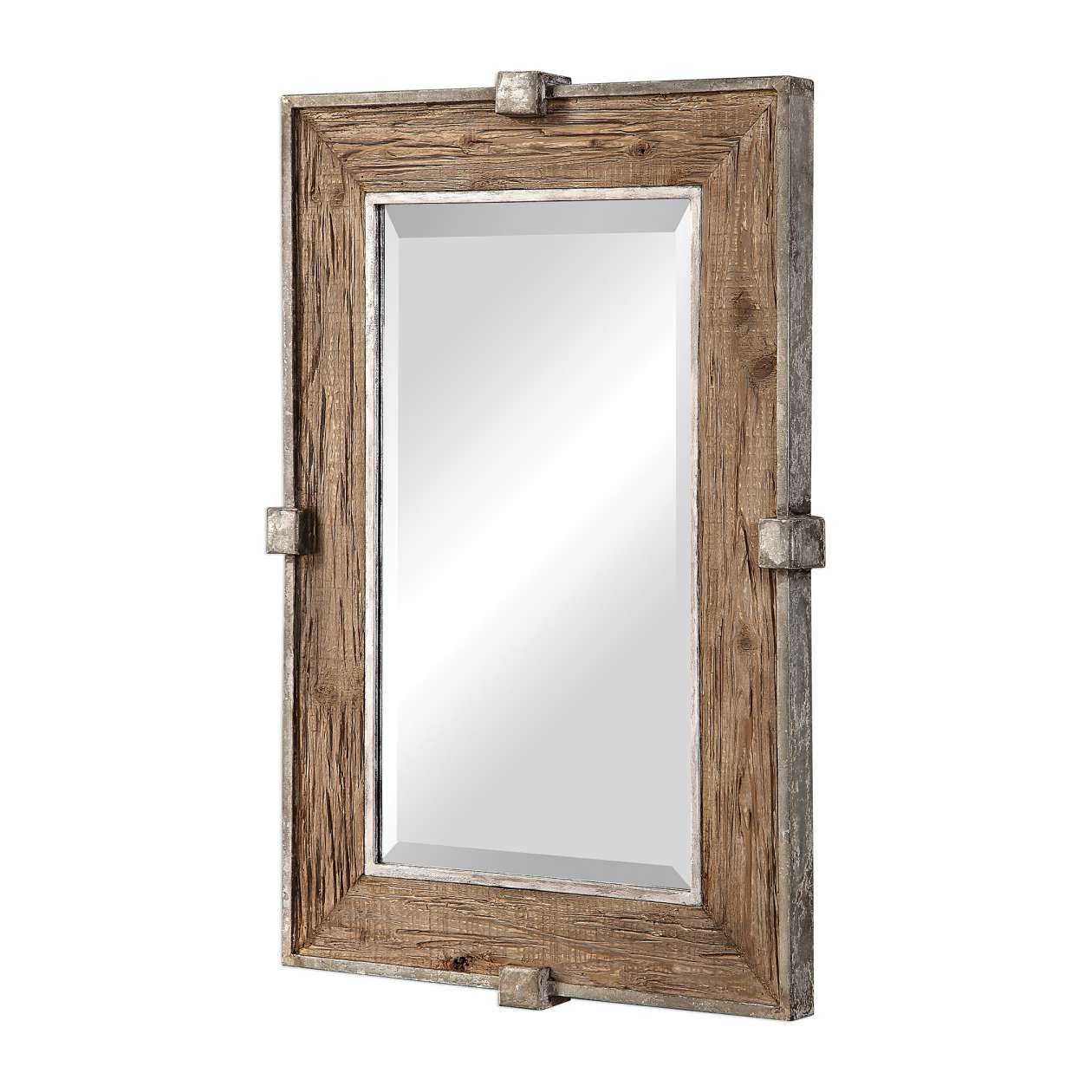 Uttermost Siringo Weathered Wood Mirror | Mirrors | Modishstore - 4