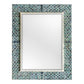 Uttermost Makaria Coastal Blue Mirror | Mirrors | Modishstore - 3