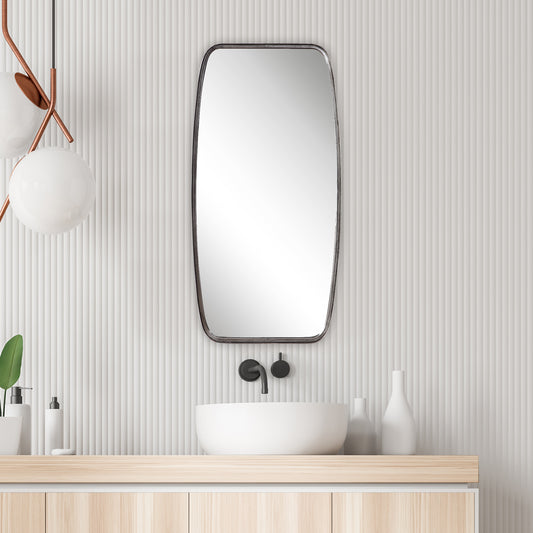 Shaped mirror with rounded corners By Modish Store | Mirrors | Modishstore