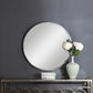 Narrow round metal mirror By Modish Store | Mirrors | Modishstore